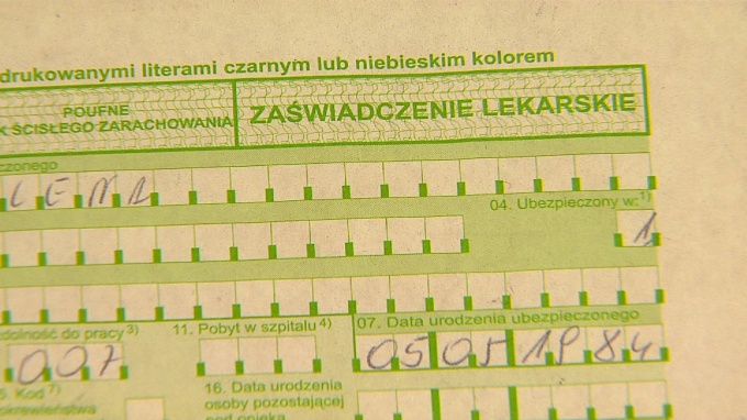 Pszczyna: Lekarze wystawiali "lewe" zwolnienia