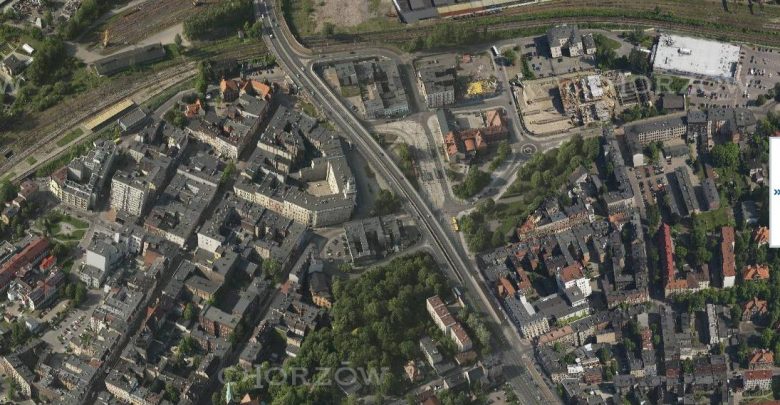 Mapa Chorzowa w 3D
