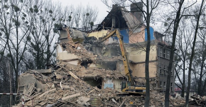 Szkoła w Miechowicach do rozbiórki.