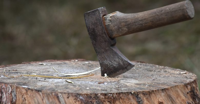 Zabawa 3-latka siekierą zakończona w szpitalu. Jego opiekun miał 3,5 promila (fot.poglądowe/www.pixabay.com)