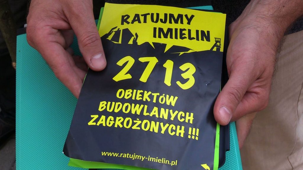 Protest w Katowicach! Mieszkańcy Imielina nie chcą wydobycia "na zawał". Boją się o domy