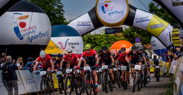 Emocje jak na mistrzostwach świata! VIENNA LIFE LANG TEAM Maraton Rowerowy w Warszawie (fot.Lang Team)