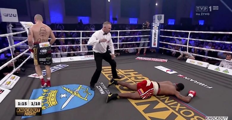 Co za nokaut! Głowacki posyła na deski Silgado! (TVP Info)