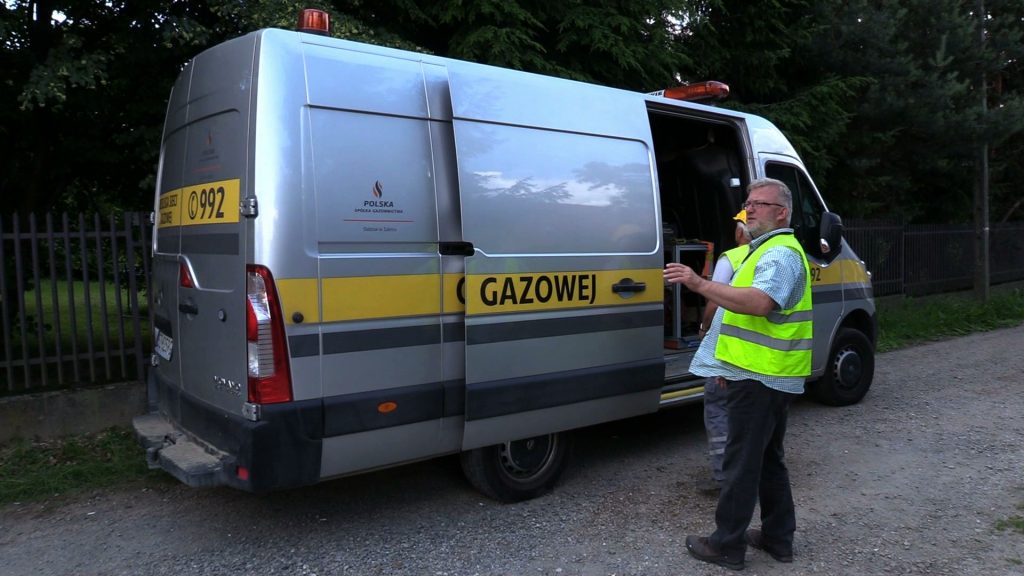 Wybuch gazu w Pisarzowicach koło Bielska - Białej. Do wybuchu doszło podczas naprawy wodociągu