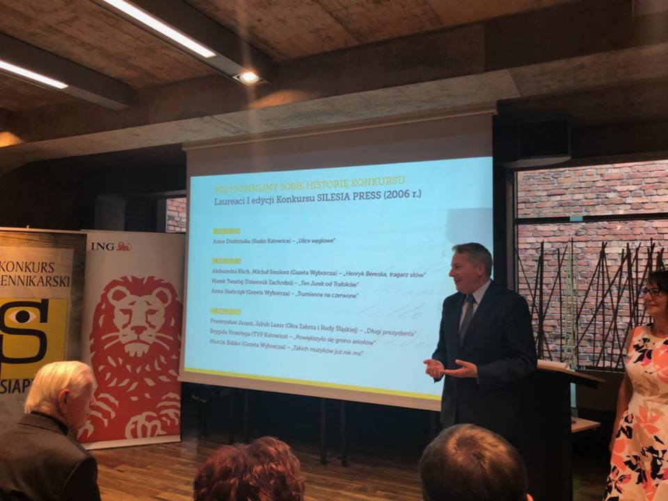 W Katowicach po raz już 13. rozdano najbardziej prestiżowe w regionie nagrody dziennikarskie - Silesia Press (fot.Maria Zawała)
