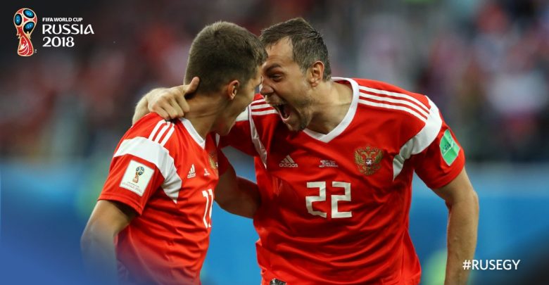Rosyjski czołg nie zwalnia tempa! Sborna czarnym koniem mistrzostw? (fot. twitter FIFA)