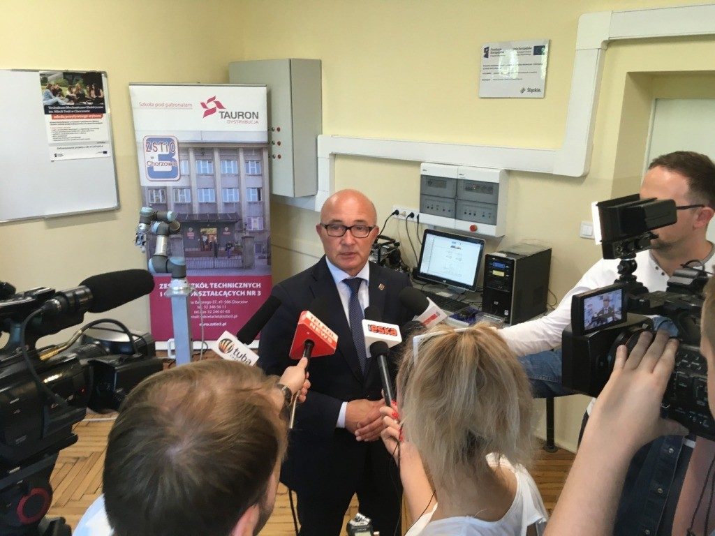 Chorzów: Nauczą się projektować smart-domy i programować roboty. Nowości w Technikum im. Tesli (fot.UM Chorzów)