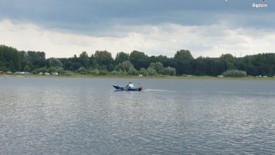 Kolejny dramat nad wodą. W zbiorniku Pogoria IV utonął 39-letni mężczyzna. (fot.KPP Będzin)