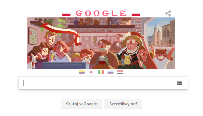 Google Doodle Polska - Senegal (fot. google.com)