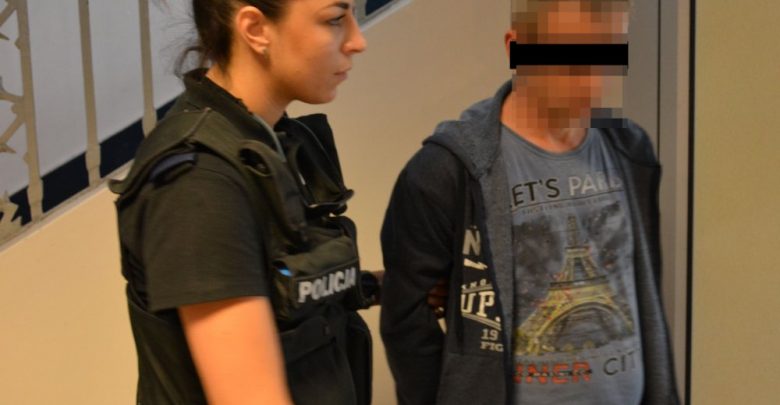 Zaatakował ekspedientkę w sklepie. Chciał ją zgwałcić (fot.Policja Opolska)