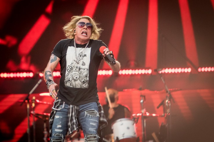Guns N’ Roses zagrali niesamowity na Stadionie Śląskim. To pierwsze muzyczne wydarzenie na zmodernizowanym obiekcie (fot.slaskie.pl/Tomasz Żak)