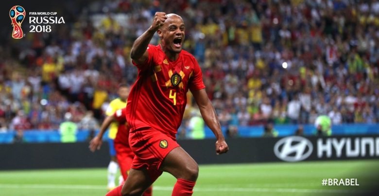 Brazylia - Belgia (fot. twitter FIFA)