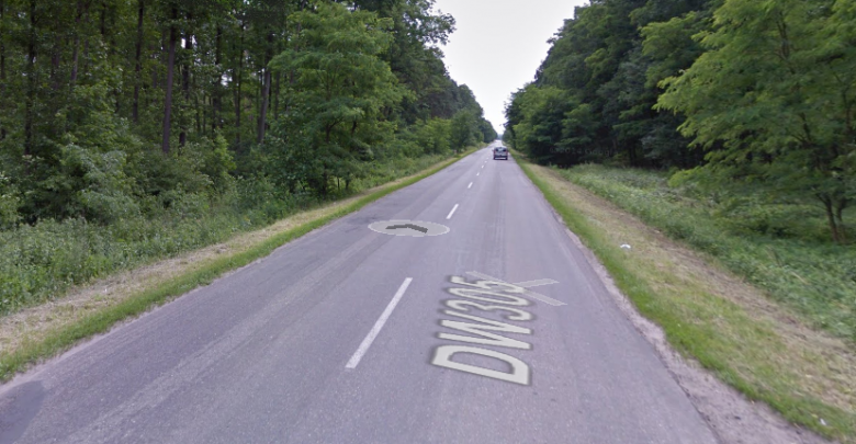 Śmiertelny wypadek na drodze. Nie żyje 13-letnia rowerzystka (fot. mapy google)