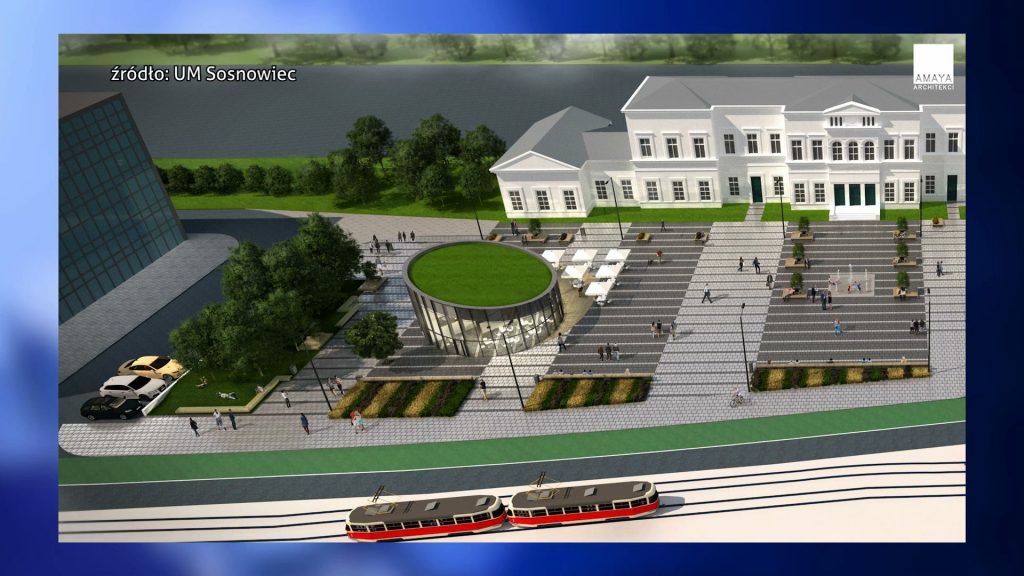 Sosnowiec: Teren przed dworcem PKP zostanie przebudowany