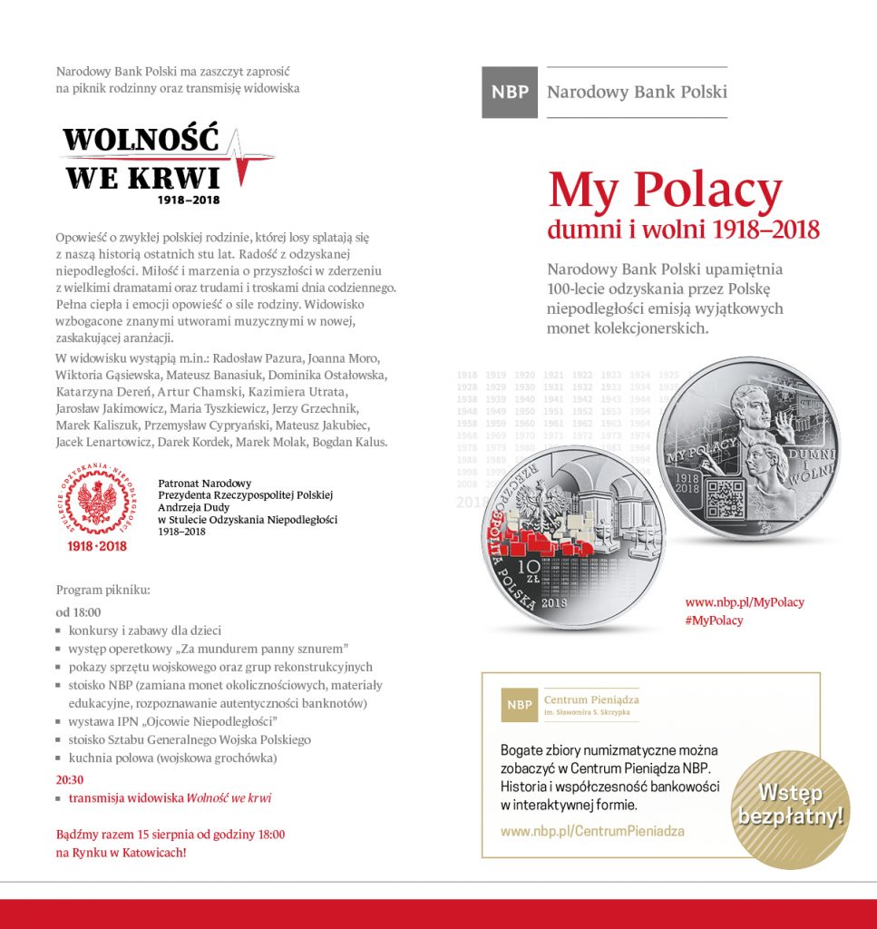 Święto Wojska Polskiego i rocznicę tzw. Cudu nad Wisłą świętują dzisiaj także Katowice