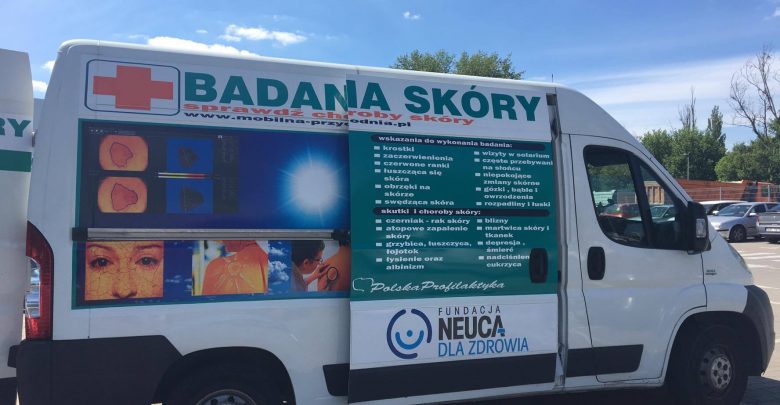 Diagnostyka znamion, czyli akcja bezpłatnych badań dermatoskopowych w Łaziskach Górnych (fot.mat.prasowe)