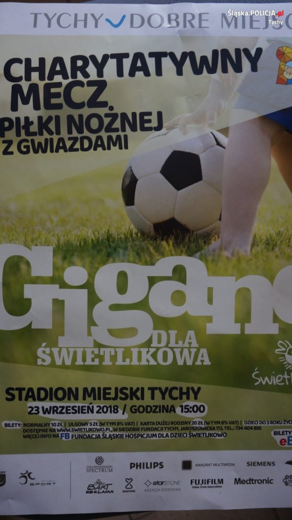 Tychy: Mecz charytatywny Giganci dla Świetlikowa w niedzielę, 23 września (fot.KMP Tychy)