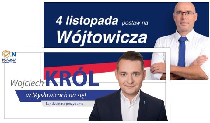 Wojciech Król kontra Dariusz Wójtowicz, czyli bitwa o Mysłowice. Dla kogo II tura wyborów? Debata w TVS już o 17.50 (fot.materiały wyborcze kandydatów)