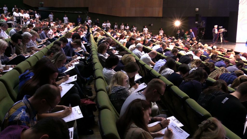 Ogólnopolski Konkurs Ortograficzny "Dyktando 2018" odbył się w niedzielę 14 października w Katowicach