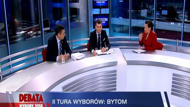 Debata Prezydencka Bytom. O fotel prezydenta powalczą tu 4 listopada Damian Bartyla i Mariusz Wołosz. Dzisiaj walkę na argumenty stoczyli w Telewizji TVS