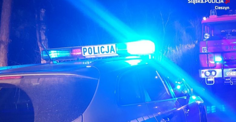 Leżał na brzuchu, w plecy miał wbity nóż. Policjanci zatrzymali 28-latkę (fot.Śląska Policja)