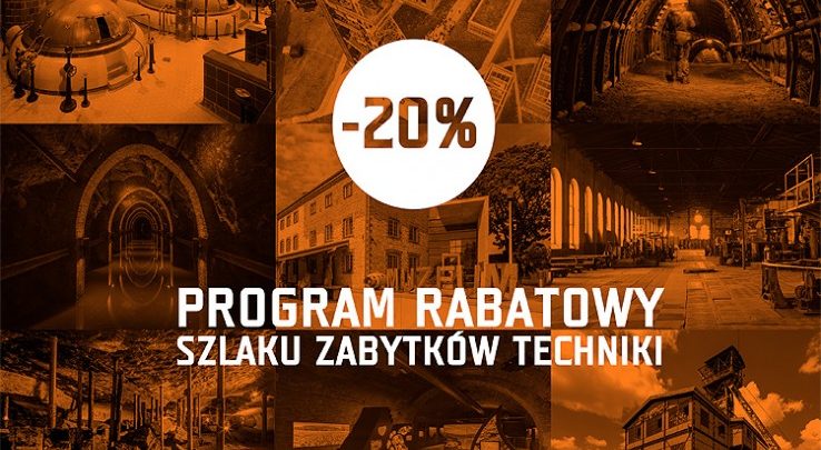 Sezon rabatowy na Szlaku Zabytków Techniki. Zwiedzanie będzie tańsze