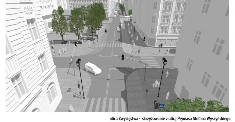 Gliwice mają pomysł na zmianę ul. Zwycięstwa