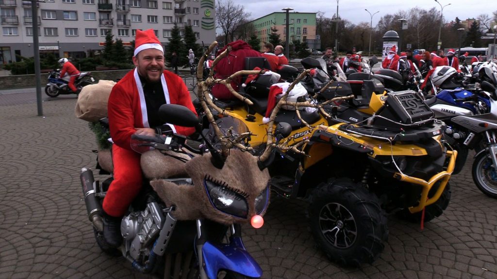 Dąbrowa Górnicza: Przez miasta przejechały MotoMikołaje 2018!