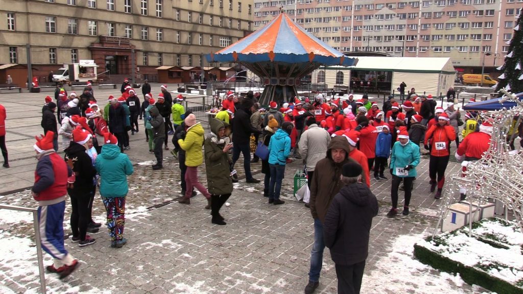 Całe miasto na czerwono! Bieg Mikołajów w Rudzie Śląskiej