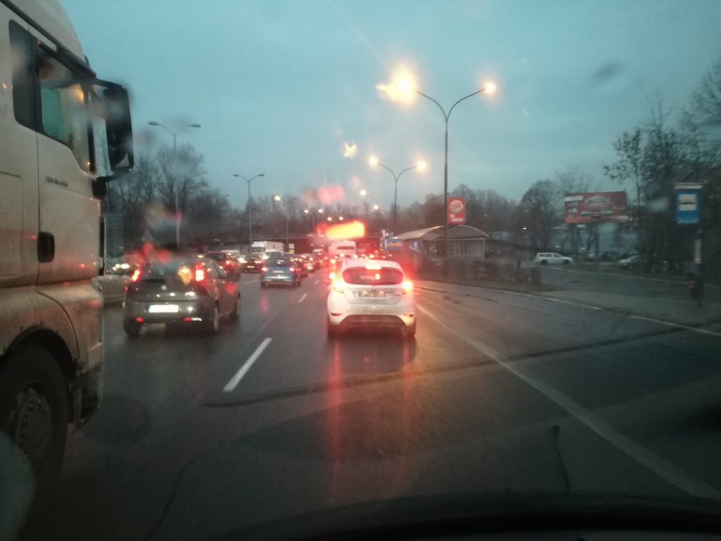 Gigantyczne korki w Katowicach! Zjazd na DK 1 i A4 stoi