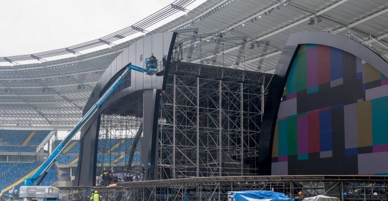 Sylwestrowa Moc Przebojów czyli Sylwester na Stadionie Śląskim. Przygotowania idą pełną parą (fot.slaskie.pl)