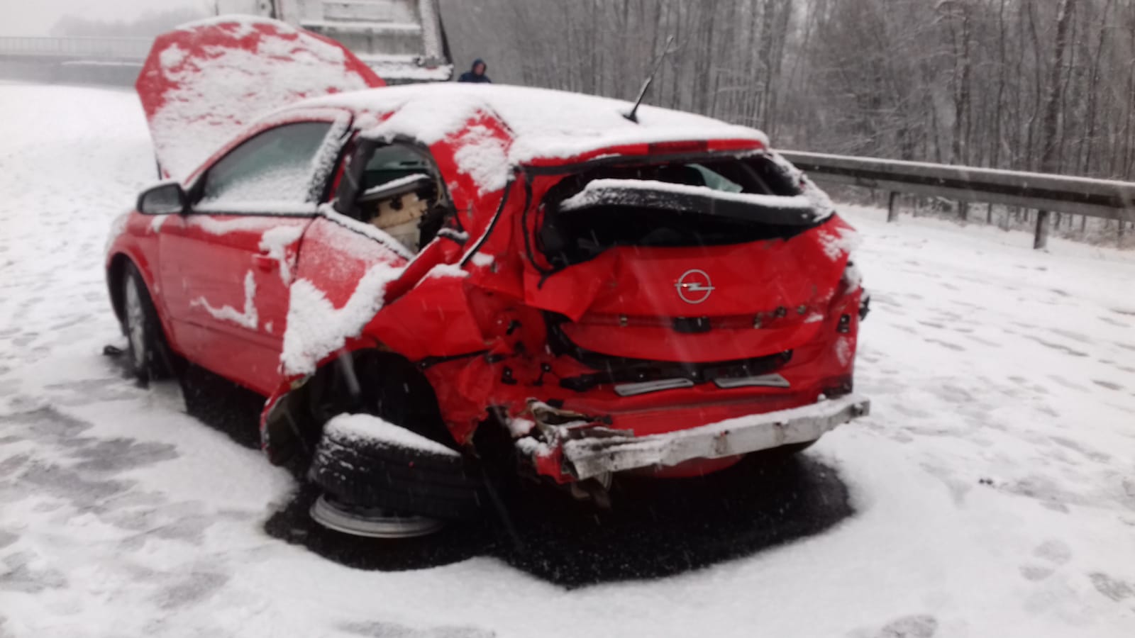 Karambol na autostradzie A4. Zderzyło się sześć samochodów