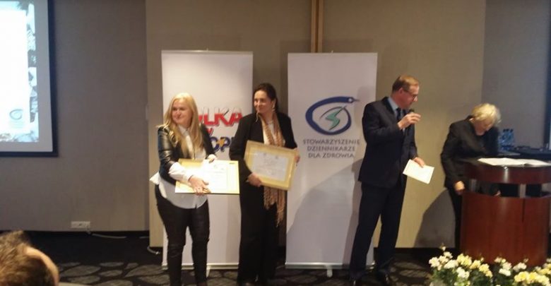 Maria Zawała, autorka programu KIERUNEK ZDROWIE z prestiżową nagrodą!