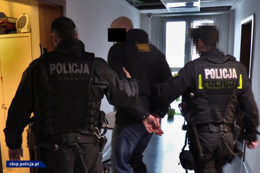 Policja rozbiła na Śląsku gang pseudokibiców (fot.KWP Katowice)