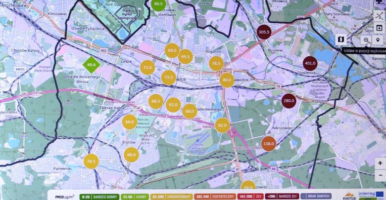 Katowice: Mieszkańcy zbyt często sprawdzają poziom smogu? System tego nie wytrzymuje!