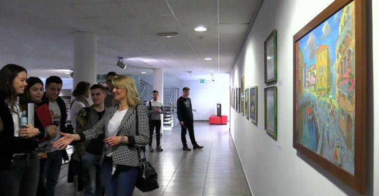 Most między Lwowem i Katowicami? Buduje go specjalna wystawa w Wyższej Szkole Technicznej