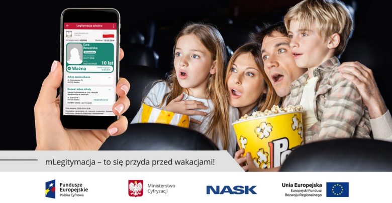 Postaw na mLegitymację. Przyda się przed wakacjami (fot. Ministerstwo Cyfryzacji)