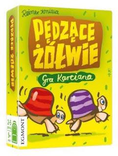 Pędzące Żółwie - Karciany wyścig do sałaty!
