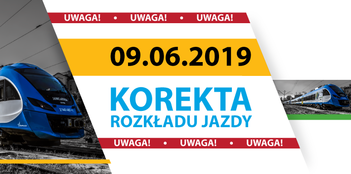Nowy rozkład jazdy Kolei Śląskich: Zmiany wynikające z remontów infrastruktury