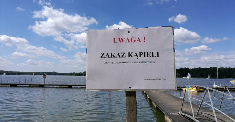 Paprocany zamkniete do odwołania! W jeziorze pojawiły się sinice