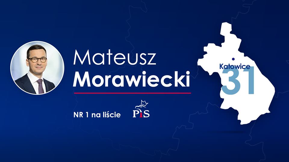 To już pewne. Premier Mateusz Morawiecki „jedynką” PiS z Katowic w wyborach!