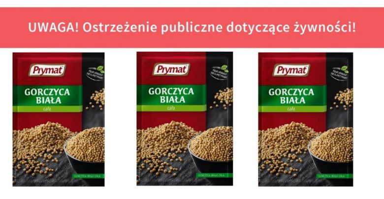 Salmonella w przyprawie marki Prymat. GIS ostrzega (fot.GIS)