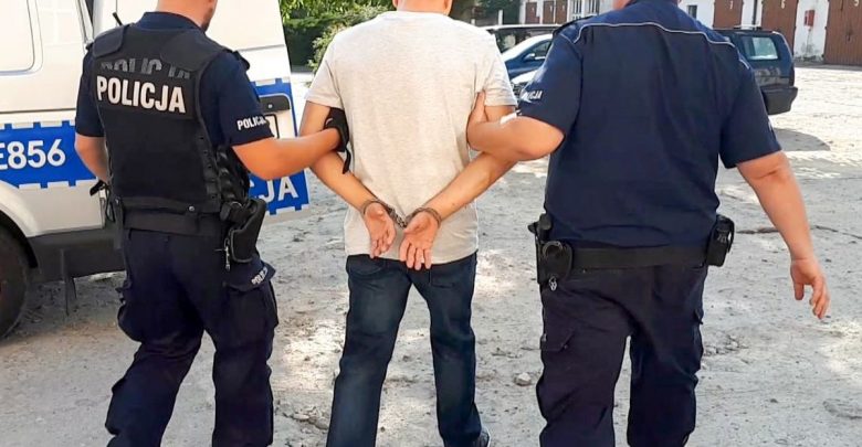 Zaatakował podczas wieczoru kawalerskiego. Ranił nożem dwie osoby, jedną śmiertelnie (fot.Policja Lubuska)