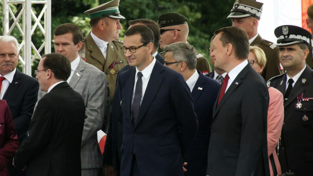 W wydarzeniu wzięli udział między innymi Prezydent RP, Andrzej Duda, Minister Obrony Narodowej - Mariusz Błaszczak i premier, Mateusz Morawiecki