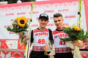 Obok Murańki na drugim stopniu podium stanął Andrzej Stękała, który zarówno w pierwszej, jak i drugiej serii zanotował drugi rezultat (fot.PZN)