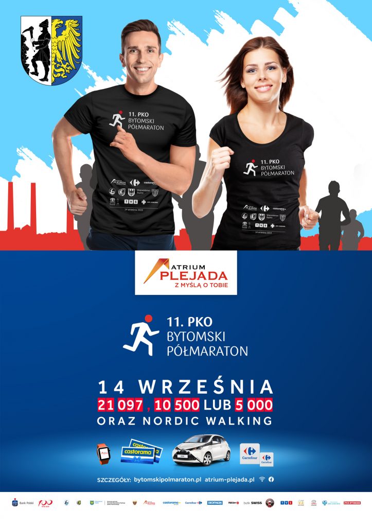 11. PKO Bytomski Półmaraton wystartuje 14 września 2019 r.