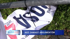 Zamiast ostrej dyskusji w kampanii wyborczej, jest walka na noże. Na Śląsku - dosłownie. W stosunku do kilku kandydatów Koalicji Obywatelskiej w ruch poszły ostre narzędzia