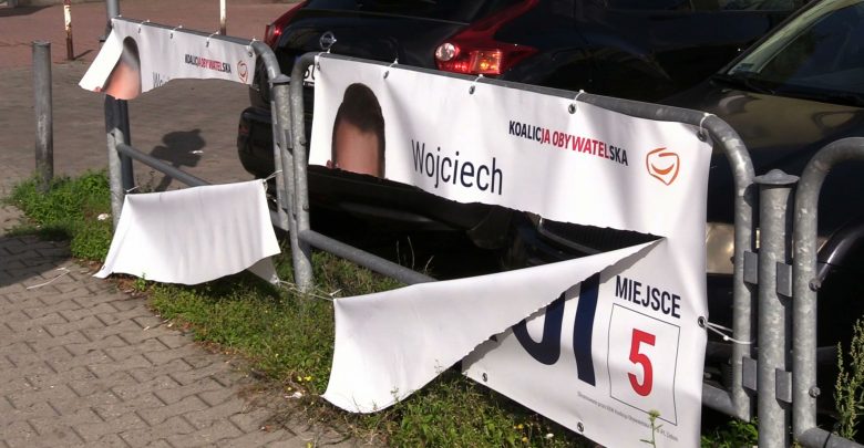 Zamiast ostrej dyskusji w kampanii wyborczej, jest walka na noże. Na Śląsku - dosłownie. W stosunku do kilku kandydatów Koalicji Obywatelskiej w ruch poszły ostre narzędzia