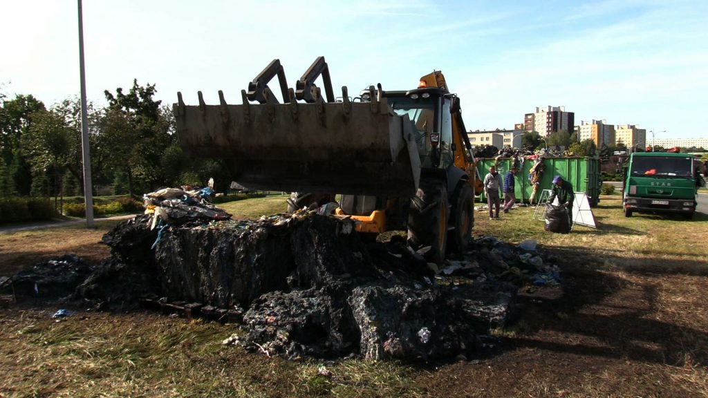 Ekologiczna instalacja w Jastrzębiu poszła z dymem. Ktoś ją podpalił!