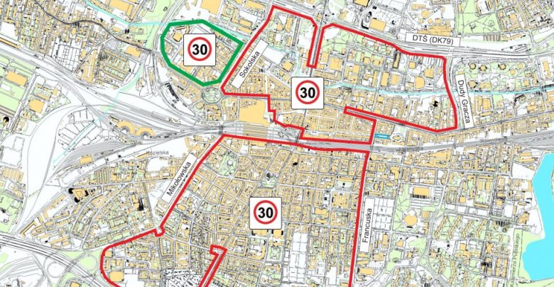 Uwaga kierowcy! Od dziś nowa strefa 30 km/h w Katowicach